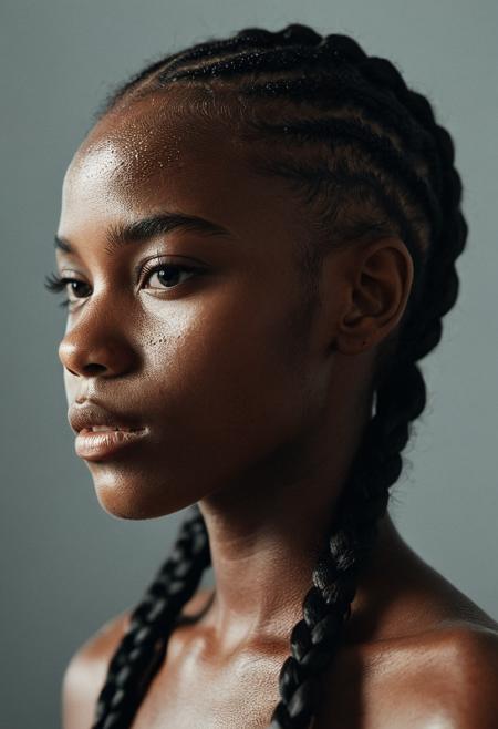 TheAramintaExperiment_Cv4_professional studio photography by Alessio Albi, beautiful lighting, 1girl, african girl, matte skin, close view, braided haircut, sweaty body_20240602221836_0001.png